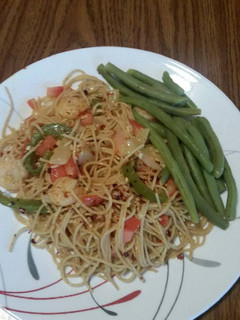 A picture of Shrimp Scampi.
