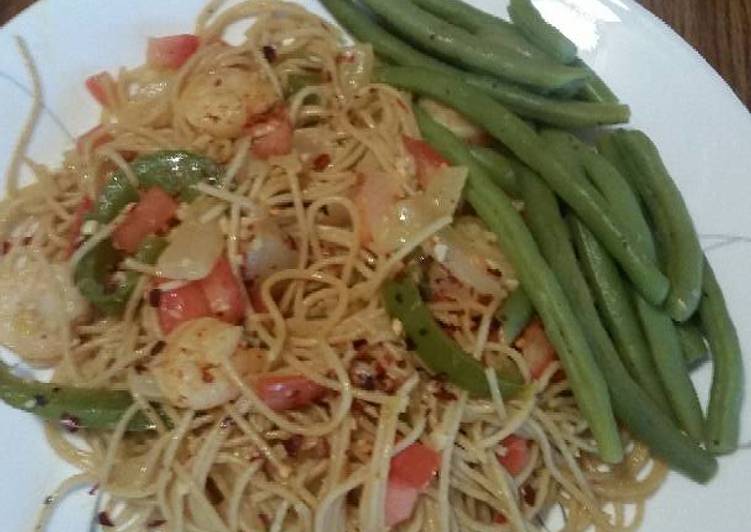 Steps to Make Award-winning Shrimp Scampi