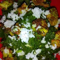 A picture of Palak mix sabji.