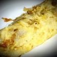 Tortilla de cebolla tierna y queso Payoyo🧀🧀