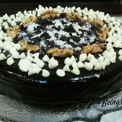 A picture of Mississippi Mud Cake.