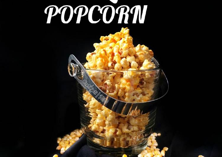 Resep Caramel Popcorn 🍿 Anti Gagal