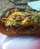 Calabacín relleno al horno