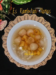 Foto resep 🍍Es Rambutan Nanas🍍
