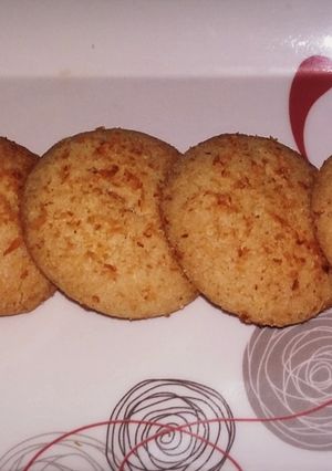 A picture of Coconut cookies.