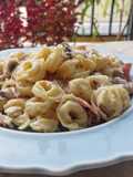 Tortellini alla Creme with Mushrooms and Bacon!!!😋🍄🥓