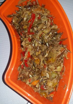 Foto resep Jantung pisang tumis pedis