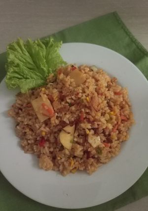Foto resep Nasi Goreng Pelangi