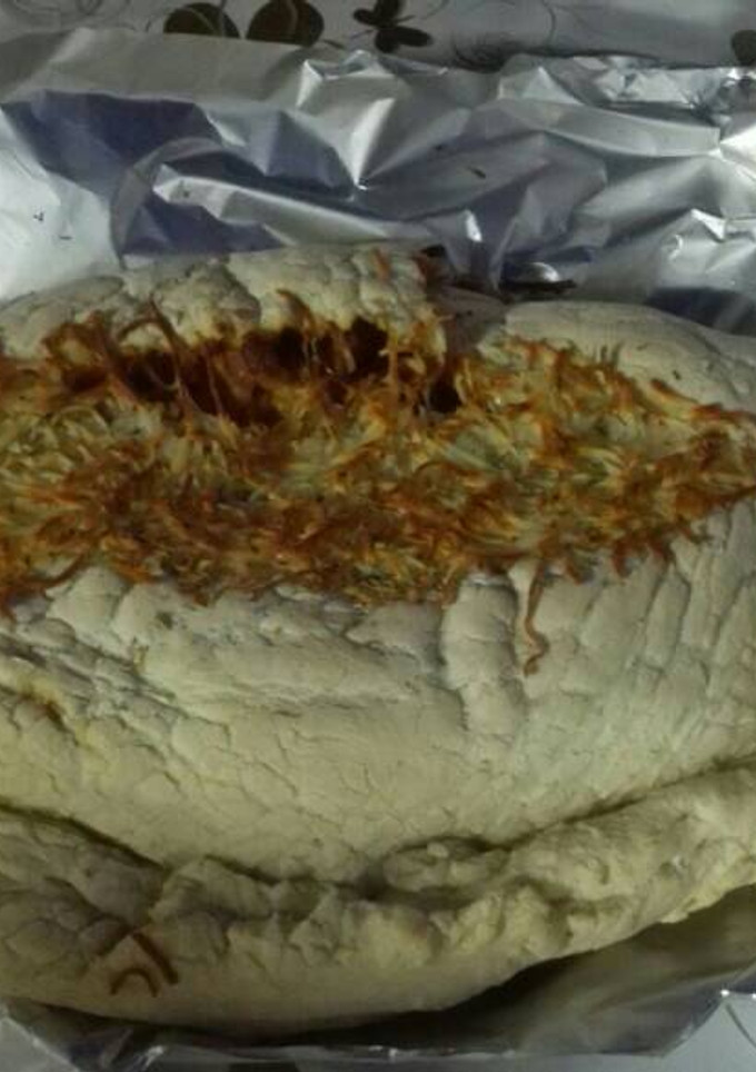 Una foto de Calzone casera