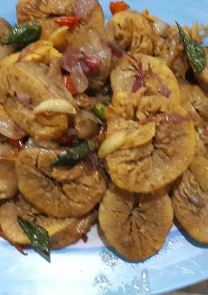 Foto resep Telor Ikan tumis pedas