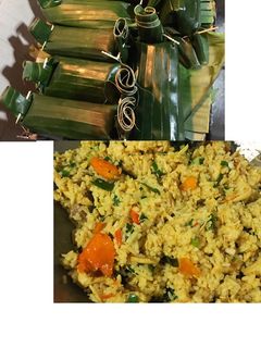 Foto resep Nasi Bakar Ayam Suwir Bumbu Bali