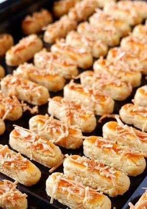 Foto resep KASTENGEL SIMPLE - NO BUTTER - NO KEJU EDAM - NO MIXER