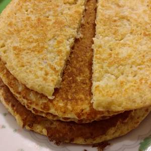Pancakes de quinoa y queso