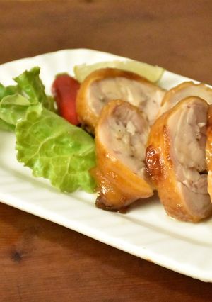 醬燒雞肉捲 的食譜成品照片