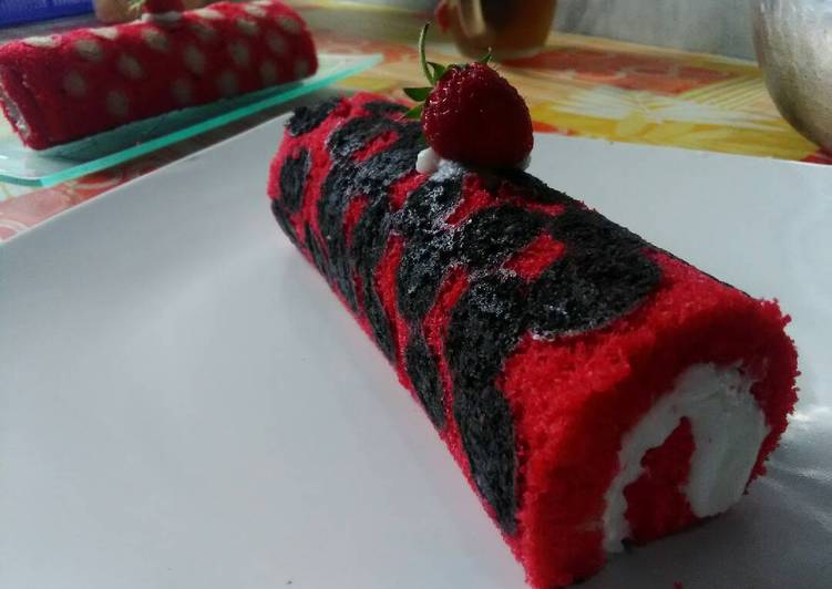 Polka roll cake