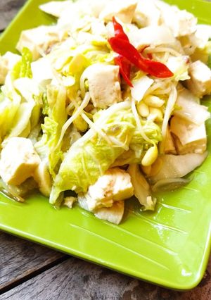 Foto resep Tumis sawi putih tauge