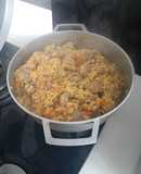 Arroz de mollejas