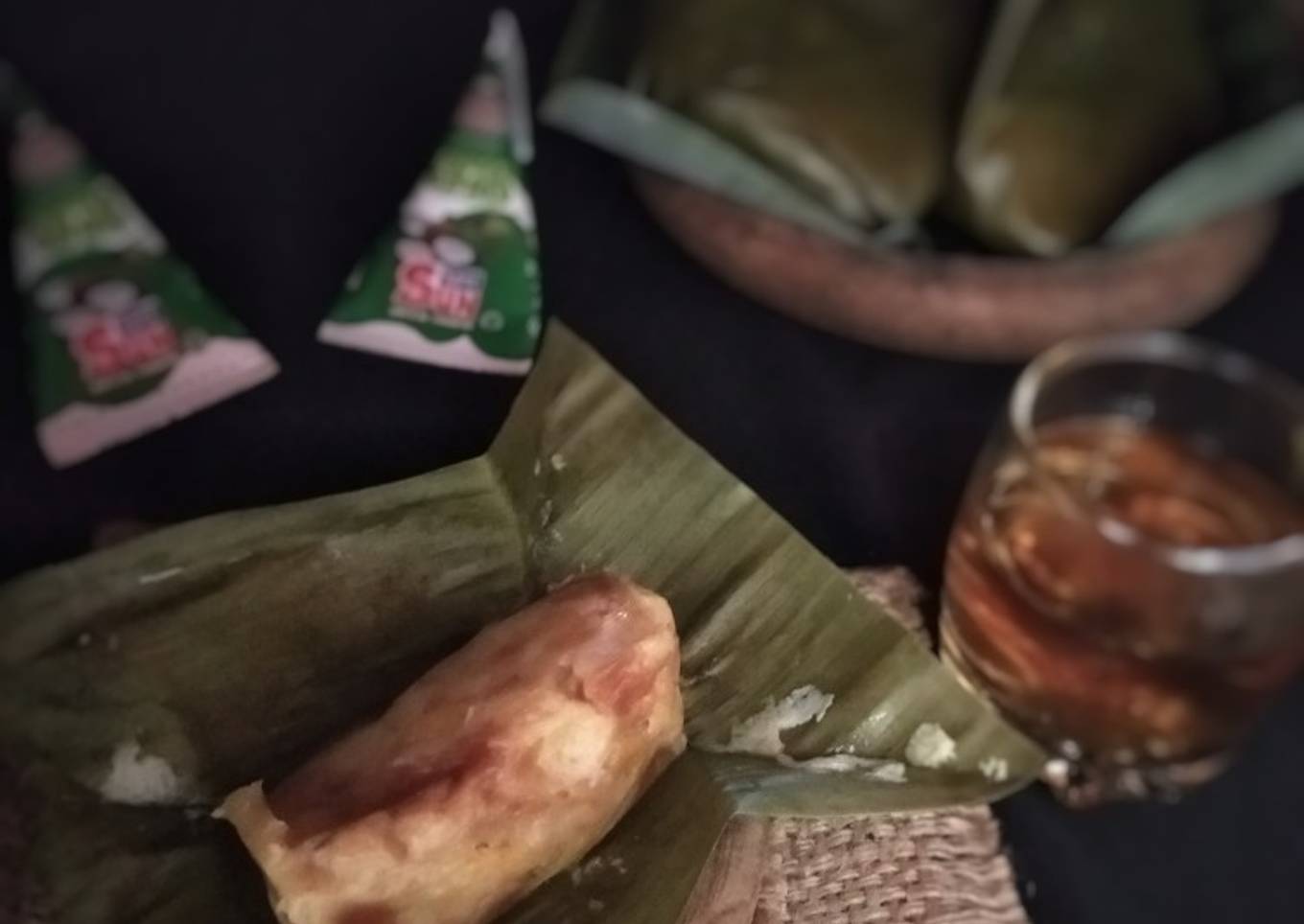 Botok Pisang Kulit Roti