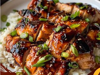 Hawaiian style teriyaki chicken