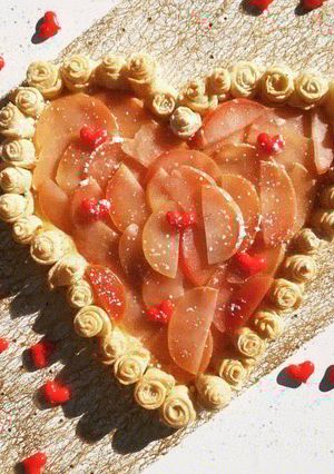Une photo de Tarte cœur