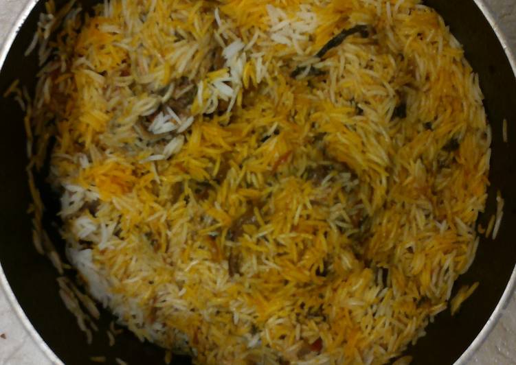 Recipe of Quick South Indian Muslim (Bai) Biriyani