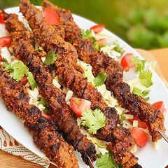 A picture of Nigerian Wagyu Beef Suya.