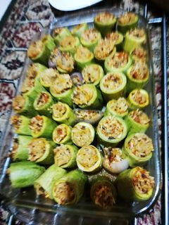صورة لوصفة محشي كوسا بالفرن