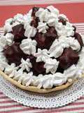 Crostata profiteroles