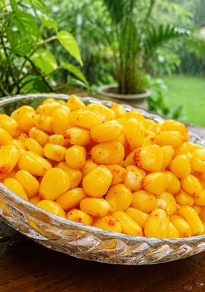 A picture of Golden Masala Corn.
