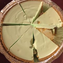 A picture of Key Lime Pie (Weight Watchers version)..
