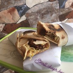 A picture of Beef Shawarma.