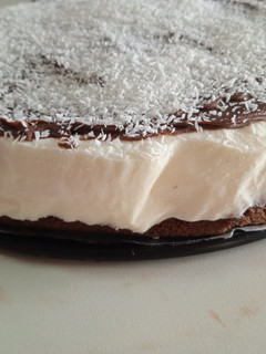 Foto di Cheesecake al cocco e nutella