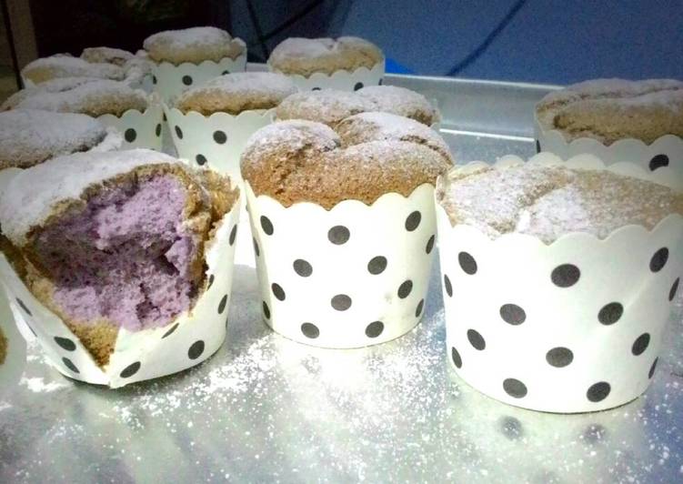 Langkah Mudah untuk Membuat Hokaido Chiffon Cupcake (recook Tintin Rayner) yang Sempurna