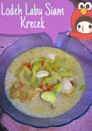 Foto resep 08. Lodeh Labu Siam Krecek #BikinRamadanBerkesan
