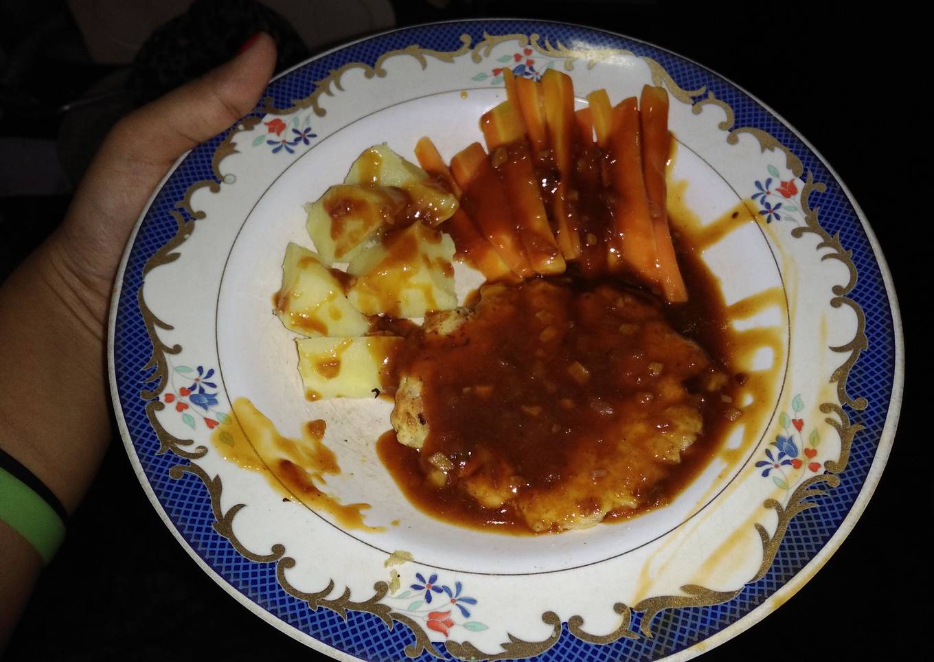 Steak ayam cincang yg gampang