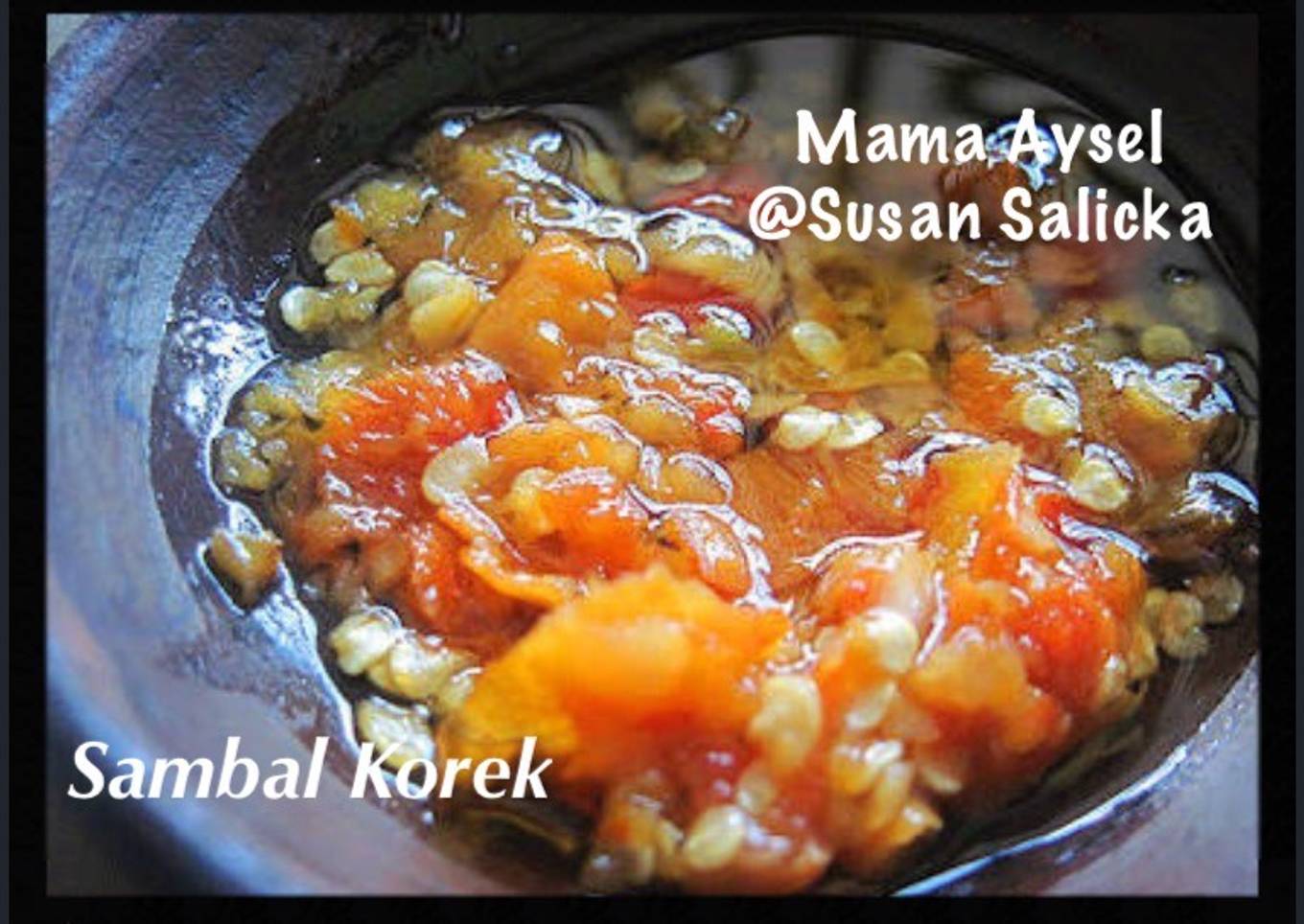 Sambal Korek (kalau ga kuat pedas jangan coba coba)