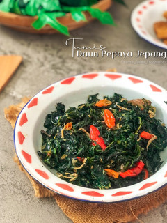 Foto resep Tumis Daun Pepaya Jepang