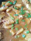 #Mommas recipes Breadfruit and dry salted fish curry #mo