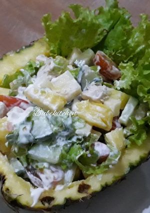 Foto resep Pineapple Chicken Salad