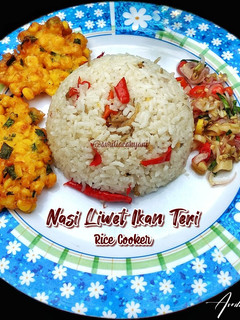 Foto resep Nasi Liwet Ikan Teri Rice Cooker