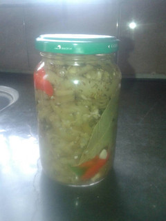Una foto de Berenjenas al escabeche -Método Italiano