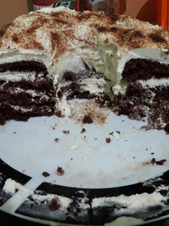 Una foto de Torta de café