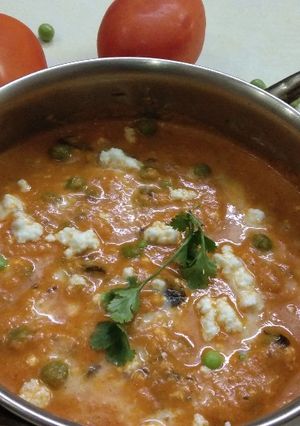 मेथी मटर मलाई (methi matar malai recipe in hindi) रेसिपी मुख्य फोटो