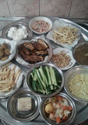 صورة لوصفة مقالي وطعمية أحلى فطار