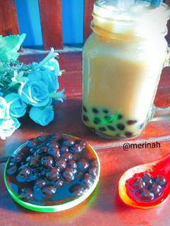 Foto resep Boba milk tea brown sugar