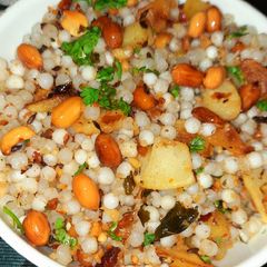 A picture of Sabudana Khichdi.