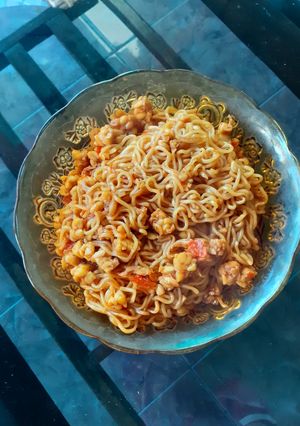Foto resep Sambel goreng mie tempe pedas