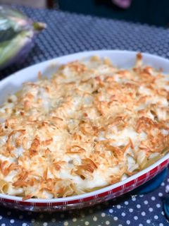 صورة لوصفة معكرونة بالبشاميل