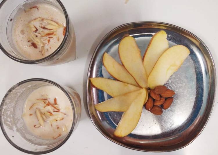 Recipe of Super Quick Homemade Apple Milkshake
