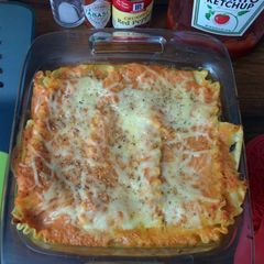 A picture of Spinach Lasagna.